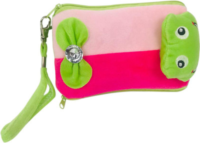 

Lelys Green Fur Pouch(Green)