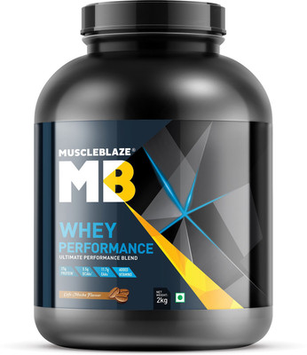 

MuscleBlaze Whey Performance Whey Protein(2 kg, Cafe Mocha)