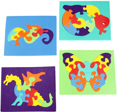 

Funjoy Animals & Birds - Dino, Sea Horse, Snail & Butterfly(35 Pieces)