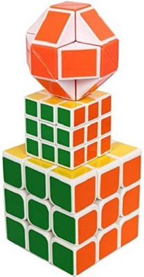 

Nightstar 3*3 Big And Snake Magic Cube and small cube Set Of 3 Puzzle Brainstorming Game Toy (Minimum Age 3 yrs)(3 Pieces)