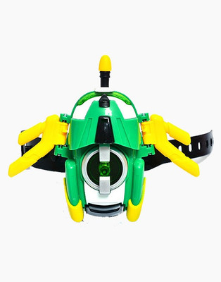 

OWO Pig man (GG·BOND) five spirit lock super star cute pet super star lock children deformation watch toy set-YS8833E(Red)