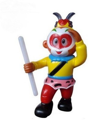 

OWO Monkey King 360 Degree Rotating Dancing Light Emitting Electronic Music Toy(Red)