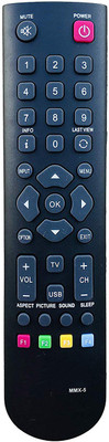 

FOX MICRO Compatible for Micromax LED/LCD/HD TV Remote Control Model No MMX-5 Remote Controller(Black)
