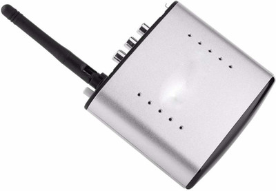 

Tobo Wireless AV Sender Anti-Interference Transmission 150m AV Sender Audio Video Transmitter and Receiver for TV US Plug PAT 220 Router(Silver)