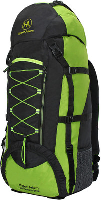 

Hyper Adam AN-1004 Rock Rucksack, Trekking, Hiking Bag 75 L With Rain Cover & Shoe Compartment Rucksack - 75(Green)