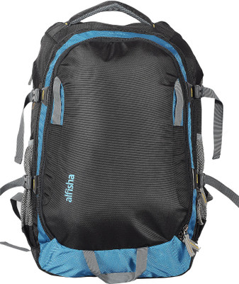 

Alfisha Water Proof Mountain Rucksack/Hiking/Trekking/Camping Bag/Backpack 45 ltrs Rucksack with Laptop Compartment(Black) Rucksack - 40(Black)