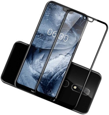 S-Hardline Edge To Edge Tempered Glass for Nokia 6.1 Plus(Pack of 1)