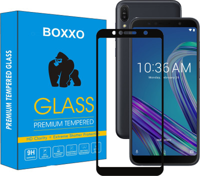 Boxxo Tempered Glass Guard for Asus Zenfone Max Pro M1(Pack of 1)