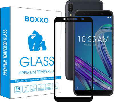 Boxxo Tempered Glass Guard for Asus Zenfone Max Pro M1(Pack of 1)