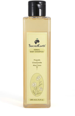 

SacredEarth Herbal Baby Shampoo - with Propolis, Chamomile and Aloe Vera(200 ml)