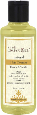 

KHADI ORGANIQUE HONEY & VANILLA HAIR CLEANSER (SHAMPOO) 210 ML PACK OF 1(210 ml)
