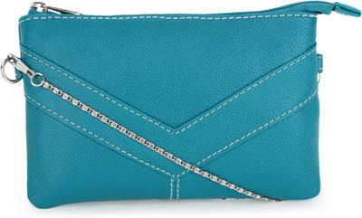 

Bagsy Malone Women Casual Blue PU Sling Bag