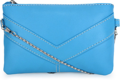 

Bagsy Malone Women Casual Blue PU Sling Bag
