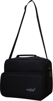 

Costfide Men & Women Casual Black Polyester Messenger Bag