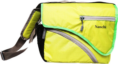 

Sanchi Men Casual Yellow Polyester Sling Bag