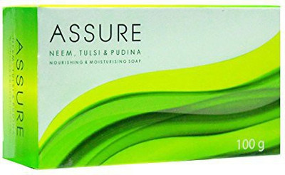

Assure Neem, Tulsi & Pudina Soaps - Set of 10(1000 g, Pack of 10)