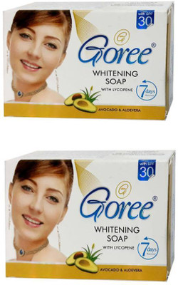 

Goree Whitening Soap Pack of 2(200 g, Pack of 2)