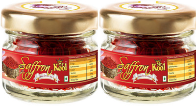 

Mr.Kool ISO Certified Pure Organic Kashmiri Saffron(2 g)