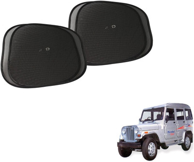 AUTYLE Side Window, Rear Window Sun Shade For Mahindra Marshal(Black)