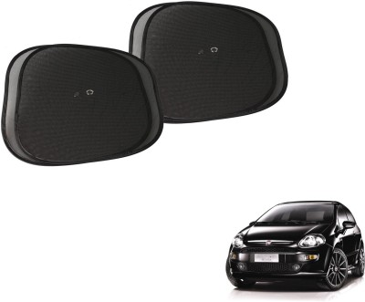 AUTYLE Side Window, Rear Window Sun Shade For Fiat Punto Evo(Black)