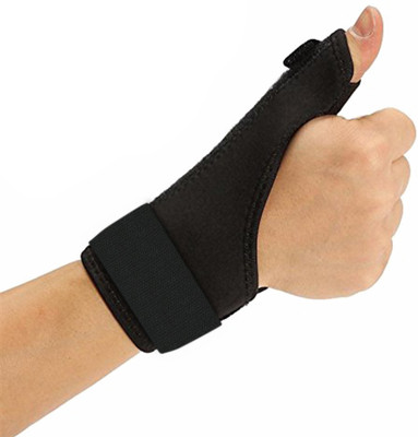 

Elove Thumb Brace Spica Splint - Thumb Stabilizer for Pain,Carpal Tunnel & Trigger Thumb Support (, Black