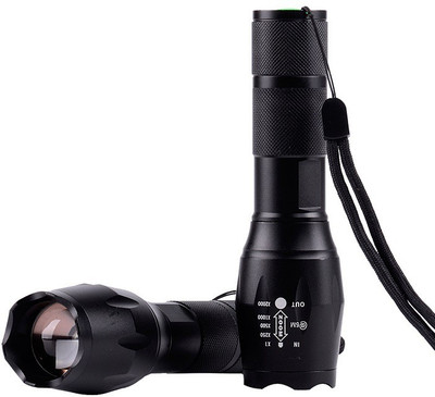 Care 4 Zoom able High power Long range Rechargeable flashlight Waterproof 5 Modes torch light Cree xml-t6 (pack of 2 ) with Rechargeable battery and charging kit Torch(Black, 14 cm, Rechargeable) Care 4 Zoom able High power Long range Rechargeable flashlight Waterproof 5 Modes torch light Cree xml-t6 (pack of 2 ) with Rechargeable battery and charging kit Torch(Black, 14 cm, Rechargeable)