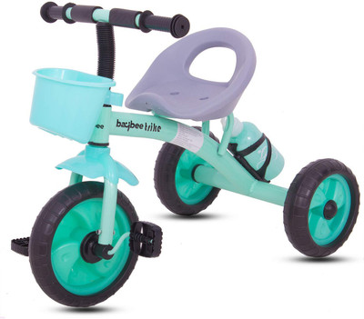 

Baybee Baby Tricycle Kid's Trike Children Tricycle/Bicycle for Kid's Ride on Outdoor | Suitable for Boys & Girls - 1 to 5 Years ( Blue) BBTR603_B Tricycle(Blue), Light blue