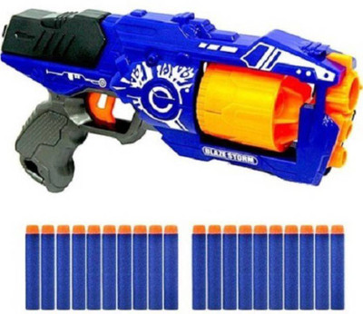 

Sanyal Blaze Storm Soft Bullet Gun Toy Accessory 20 Foam Bullets and Suction Darts (Multicolored)(Multicolor)