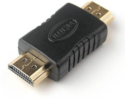 

ShopyBucket Gold Plated HDMI M/M Connector Converte HDMI Adapter (Black) USB Adapter(Black)
