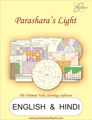 Parashara Light 9.0 Astrology Software (Professional Edition) - (English + Hindi) for Windows(Life Time, 1)