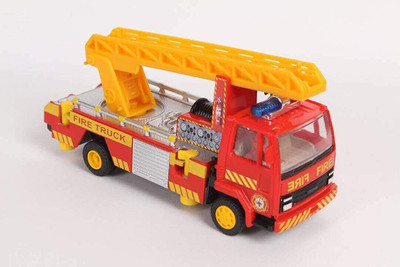 

Tingoking Fire Ladder Pull Back Cars For 3 Years+ (Colours May Vary)(Multicolor)