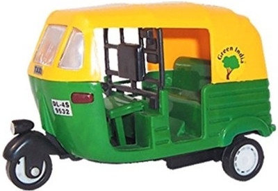 

Tingoking Toys Indian CNG Auto Rickshaw(Multicolor)