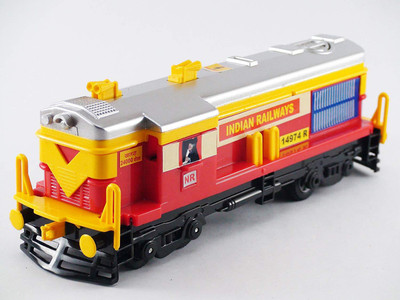 

Tingoking Toys & Model Of Indian Railway's Diesel Locomotive Engine-Kidsshub (200*57*70) mm Red(Multicolor)