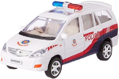 

The Game Begins Police Car Toy for kids, White Color(White)