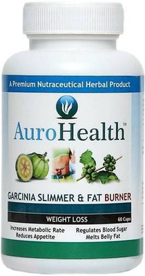 

AuroHealth Garcinia Slimmer and Fat Burner 100% Natural Herbal Formulation for Weight loss(500 mg)