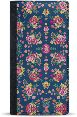 

MADANYU Women Blue Fabric Wallet(2 Card Slots)
