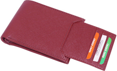 

Just Leather Men Brown Artificial Leather Wallet(6 Card Slots)