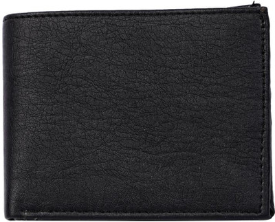 

Flanker Men Black Artificial Leather Wallet(5 Card Slots)