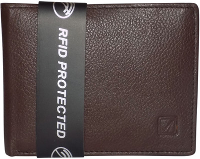 

Kan Men Brown Genuine Leather Wallet(7 Card Slots)