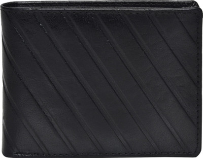 

Peseta Men Black Genuine Leather Wallet(3 Card Slots)
