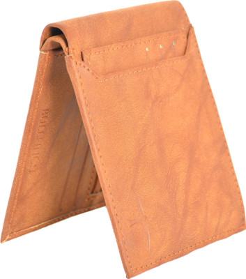 

BULLFINCH Men Formal, Casual Tan Genuine Leather Wallet(10 Card Slots)