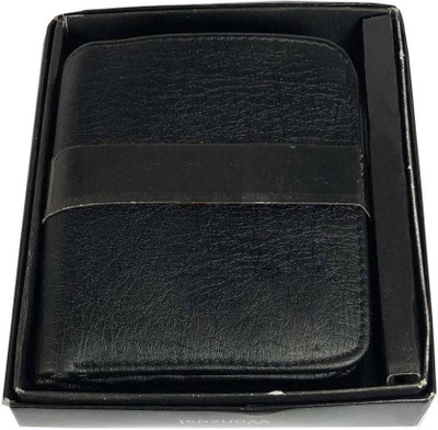 

Fillincart Men Casual Black Artificial Leather Wallet(8 Card Slots)