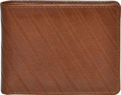 

Peseta Men Tan Genuine Leather Wallet(3 Card Slots)