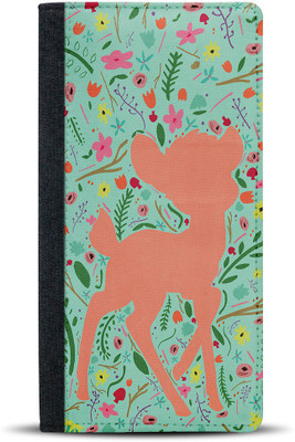

MADANYU Women Blue Fabric Wallet(2 Card Slots)