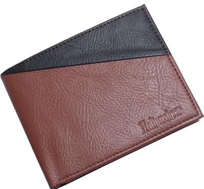 

Italiansheer Men Casual Black, Brown Artificial Leather Wallet(5 Card Slots), Brown;black