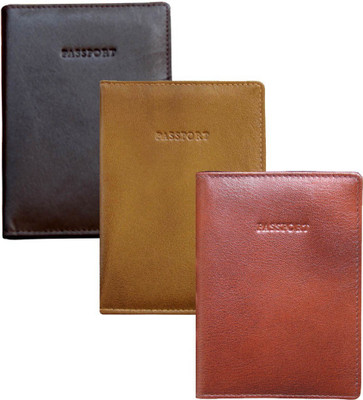 

ABYS Men Multicolor Genuine Leather Document Holder(2 Card Slots)