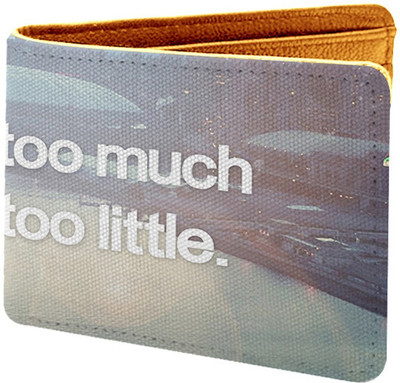 

MI-STYLE Men Multicolor Canvas Wallet(5 Card Slots)