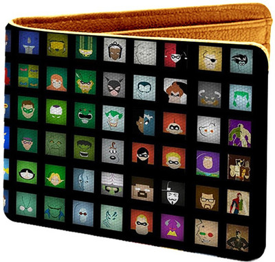 

MI-STYLE Men Multicolor Canvas Wallet(5 Card Slots)