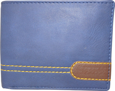 

Element Cart Men Casual Blue Artificial Leather Wallet(6 Card Slots)