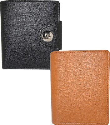 

Element Cart Men Brown, Black Artificial Leather Wallet(9 Card Slots), Black;brown